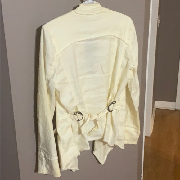 Free People Off-White Blazer, NWOT, M - Picture 3 of 4
